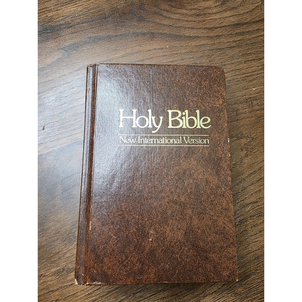 Holy Bible New International Version Brown‎ Hardcover